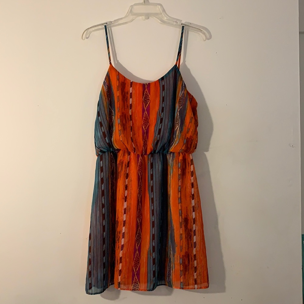 Tribal print dress